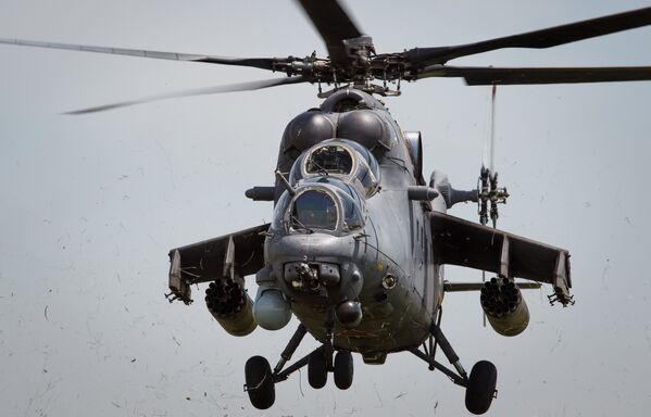 Транспортно-јуришни хеликоптер Ми-35М - Sputnik Србија