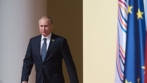 Председник Русије Владимир Путин долази на самит Г20 у Хамбургу - Sputnik Србија
