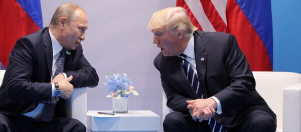 Састанак Владимира Путина и Доналда Трампа Састанак Владимира Путина и Доналда Трампа - Sputnik Србија