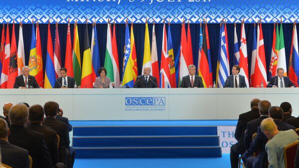 Заседање Парламентарне скупштине ОЕБС-а у Минску - Sputnik Србија