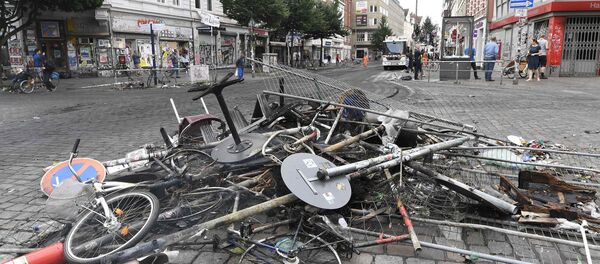 Хамбург након протеста - Sputnik Србија