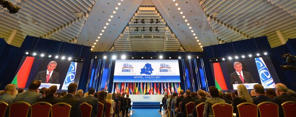 26. редовно заседање Парламентарне скупштине Организације за безбедност и сарадњу у Минску 26. редовно заседање Парламентарне скупштине Организације за безбедност и сарадњу у Минску - Sputnik Србија