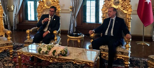 Александар Вучић и Реџеп Тајип Ердоган - Sputnik Србија