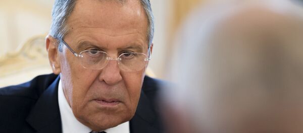 Министар спољних послова Русије Сергеј Лавров током састанка са генералним секретаром Арапске лиге у Москви - Sputnik Србија