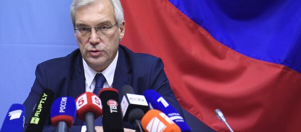 Постоянный представитель Российской Федерации при НАТО Александр Грушко - Sputnik Србија