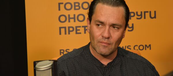 Slovenački pisac Jurij Hudolin Slovenački pisac Jurij Hudolin - Sputnik Srbija