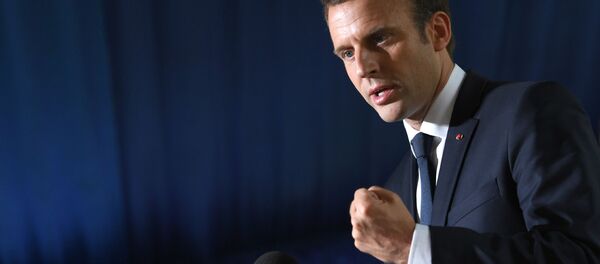 Predsednik Francuske Emanuel Makron Predsednik Francuske Emanuel Makron - Sputnik Srbija