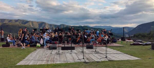 Припреме за почетак Бољшој фестивала. Припреме за почетак Бољшој фестивала. - Sputnik Србија