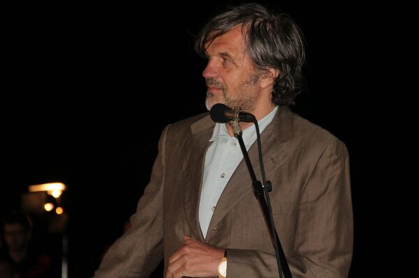 Кустурица: Титаник правили професионалци, а Нојеву барку аматери (видео, фото) Кустурица: Титаник правили професионалци, а Нојеву барку аматери (видео, фото) - Sputnik Србија