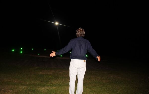 Емир Кустурица дочекује славног диригента Валерија Гергијева у Дрвенграду. - Sputnik Србија