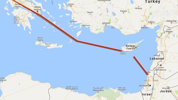 Oblast oko Kipra u sredozemnom moru - Sputnik Srbija
