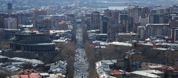 Поглед на град Јереван - Sputnik Србија