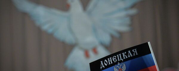 Александар Захарченко у посети Новоазовску - Sputnik Србија