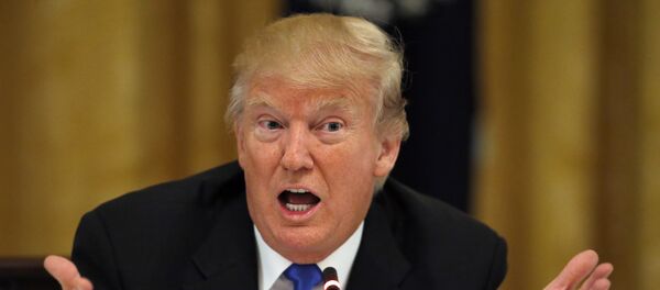 Председник САД Доналд Трамп у Белој кући у Вашингтону Председник САД Доналд Трамп у Белој кући у Вашингтону - Sputnik Србија