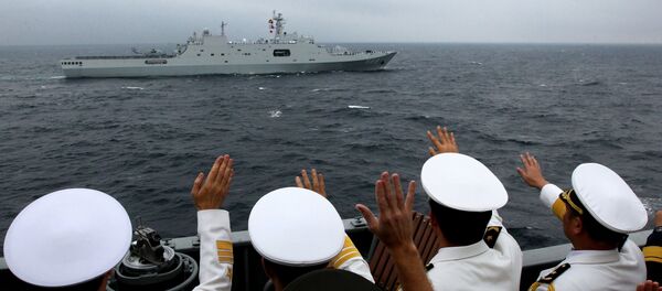 Rusko-kineske vojne vežbe Zajedničko more 2015 II u Vladivodstoku - Sputnik Srbija