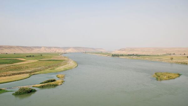 Река Еуфрат, Сирија - Sputnik Србија