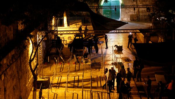 Izrael uklanja detektore za metal na svetilištu u Jerusalimu - Sputnik Srbija