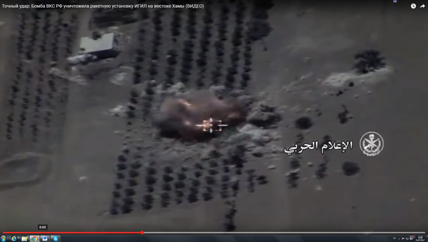 Ruska avijacija uništila pozicije DAEŠ-a u Hami (video) - Sputnik Srbija