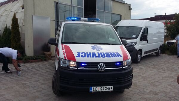 Sanitetsko vozilo namenjeno Domu zdravlja u Medveđi Sanitetsko vozilo namenjeno Domu zdravlja u Medveđi - Sputnik Srbija