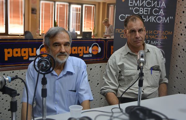 Гости Спутњика Жарко Требјешанин и Јован Џон Боснић - Sputnik Србија