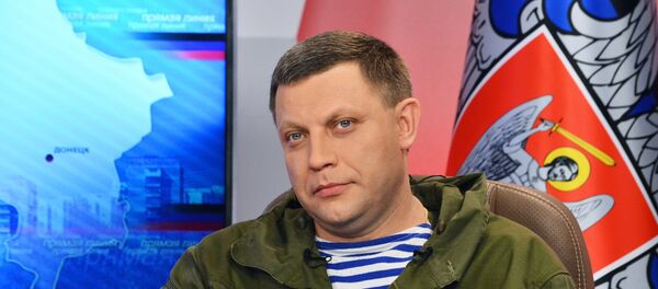 Lider Donjecke Narodne Republike Aleksandar Zaharčenko - Sputnik Srbija