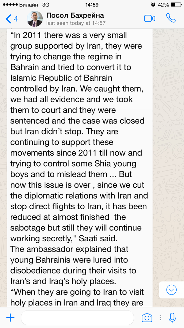 Sputnik correspondence with the ambassador via the WhatsApp messenger application on finalization and approval of the quote - Sputnik Србија