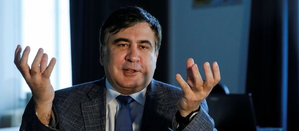 Бивши председник Грузије Михаил Сакашвили - Sputnik Србија