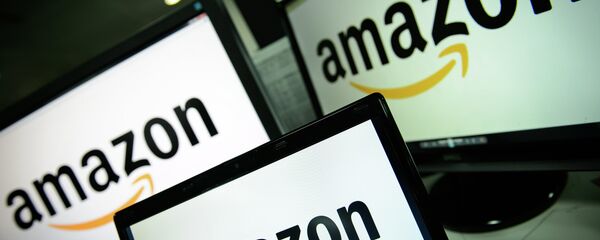 Logo „Amazona“ koji je prikazan na računarskim ekranima  - Sputnik Srbija