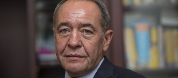 Бивши руски министар информисања Михаил Лесин - Sputnik Србија