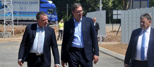 Александар Вучић у Нишу - Sputnik Србија