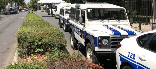 Велике снаге безбености у Подгорици за време посете потпредседника САД Мајка Пенса - Sputnik Србија