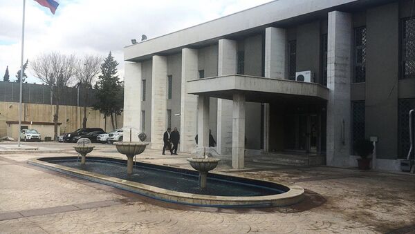 Амбасада Русије у Дамаску - Sputnik Србија