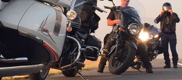 Noćni vukovi na Krimu Noćni vukovi na Krimu - Sputnik Srbija