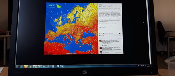 Европа гори: Температуре измерене јутрос у Европи у 5.50 сати - Sputnik Србија