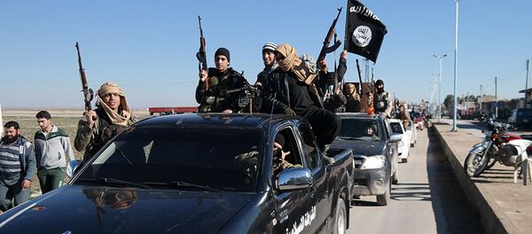 Borci terorističke grupe DAEŠ u severnoj Siriji - Sputnik Srbija