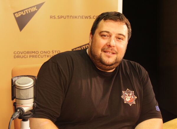 Dimitrije Stikić, vođa projekta Stopama naših predaka. Dimitrije Stikić, vođa projekta Stopama naših predaka. - Sputnik Srbija