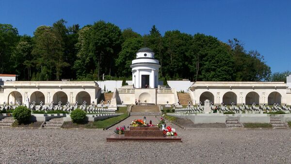 Kapela na Ličakovskom groblju u Lavovu, Ukrajina - Sputnik Srbija