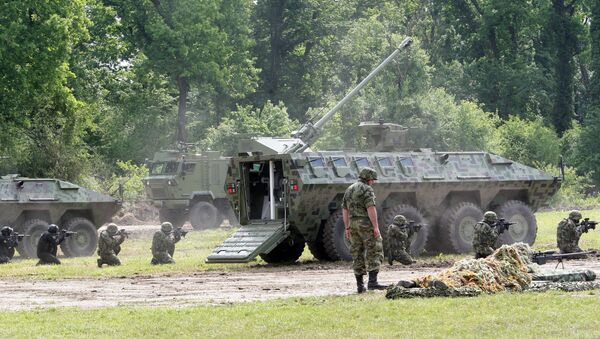 Prva zajednička vojna vežba u Nikincima Srbije sa članicama NATO-a - Sputnik Srbija