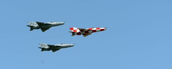 Хрватски авиони на прослави акције Олуја Хрватски авиони на прослави акције Олуја - Sputnik Србија