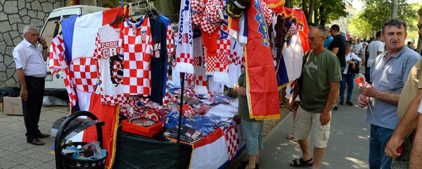 Обележавање годишњице акције Олуја у Хрватској. Обележавање годишњице акције Олуја у Хрватској. - Sputnik Србија