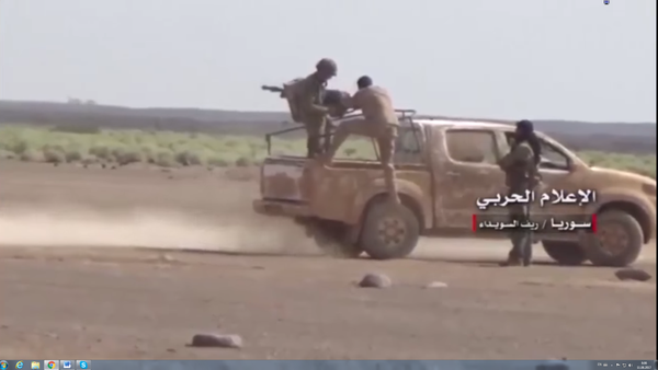 Велика победа сиријске војске: Милитанти беже у Јордан (видео) - Sputnik Србија