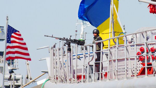 Ukrajinsko-američke vojne vežbe Sea Breeze-2015 u Crnom moru - Sputnik Srbija