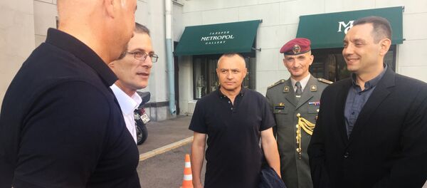 Vojni ministar Aleksandar Vulin u Moskvi. - Sputnik Srbija