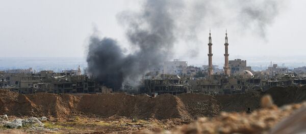 Napad na položaje DAEŠ-a u blizini Dejr el Zora Napad na položaje DAEŠ-a u blizini Dejr el Zora - Sputnik Srbija