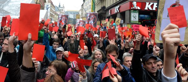 Плишана револуција у Чешкој - архивска фотографија - Sputnik Србија