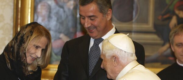 Мило Ђукановић и Папа Бенедикт - Sputnik Србија
