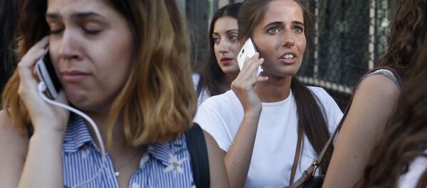 На месте наезда автомобиля на людей в Барселоне, Испания - Sputnik Србија