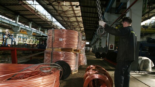 Fabrika za proizvodnju bakarne žice - Sputnik Srbija