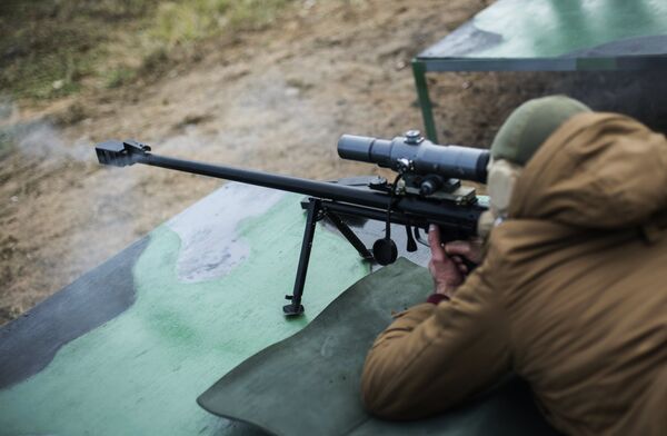 Руска војна снајперска пушка великог калибра (АСВК) - Sputnik Србија