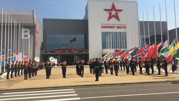 Трећи Међународни војно-технички форум Армија-2017 свечано је отворен у војном парку Патриот, надомак Москве - Sputnik Србија